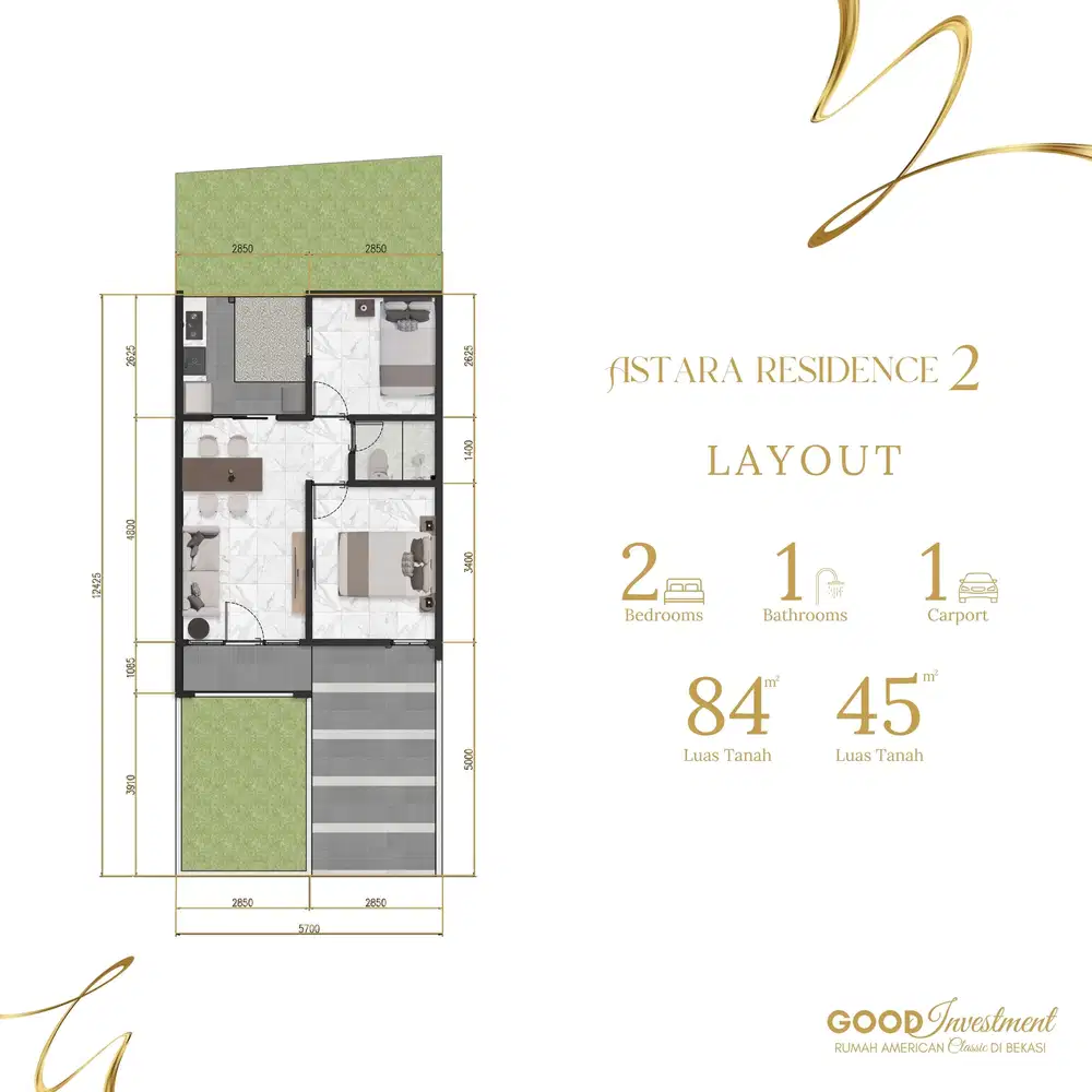 Rumah Murah 1 Lantai Selangkah Ke Living World Mall Bekasi