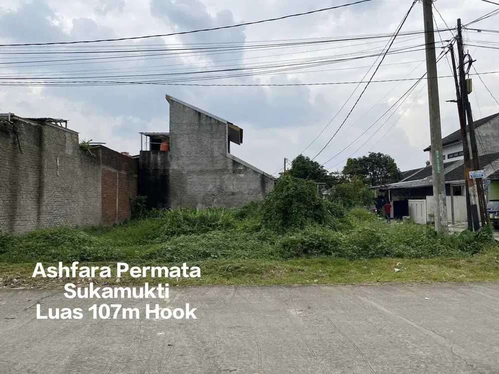 Kavling L. 107m. HGB. Sukamukti