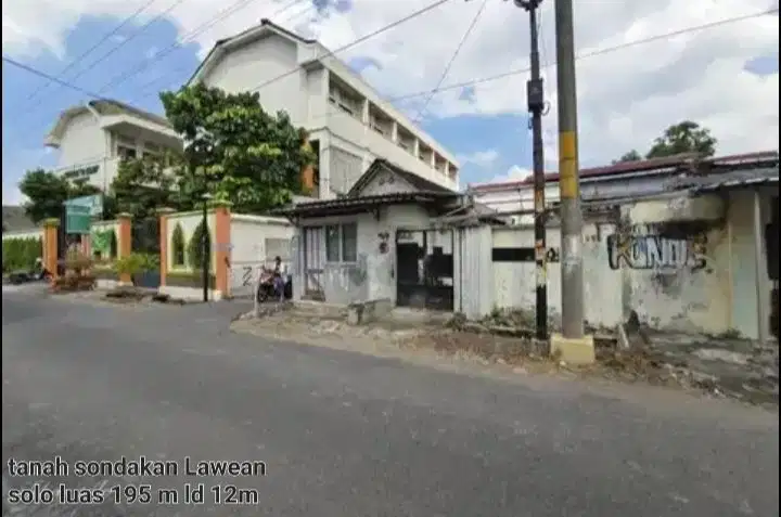 Dijual Tanah Di Sondakan Lawean Solo