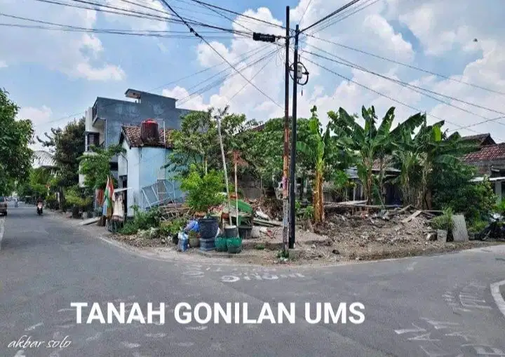 Dijual Tanah Di Gonilan UMS surakarta