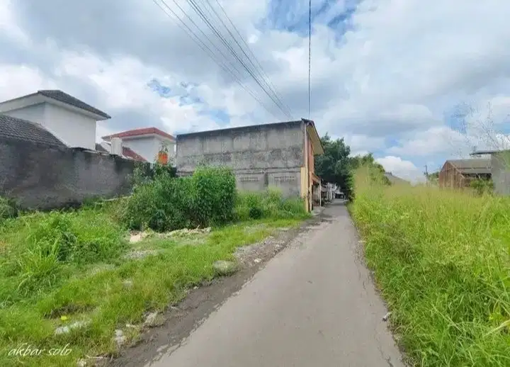 Dijual tanah Di UMS jalan menco