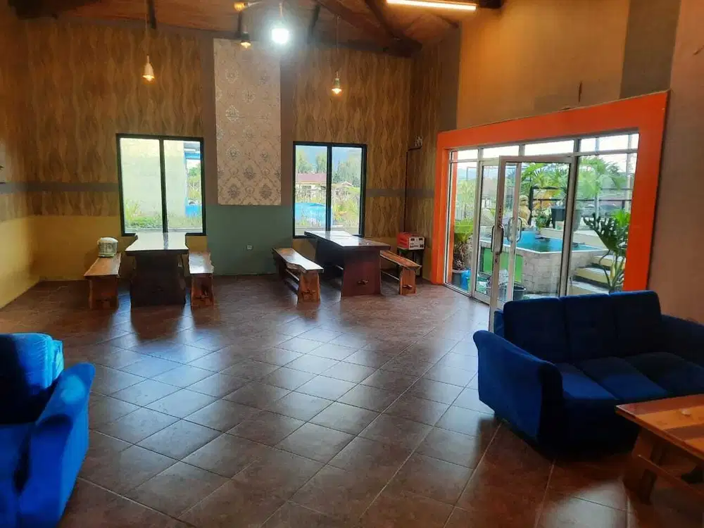Dijual rumah ex cafe daerah berastagi