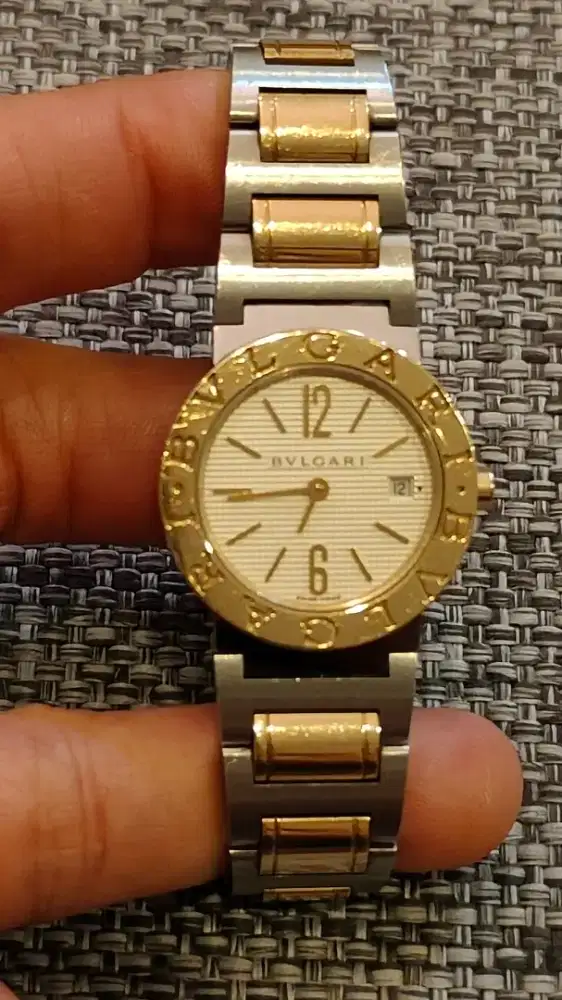 Authentic Gold Bvlgari 2 tone