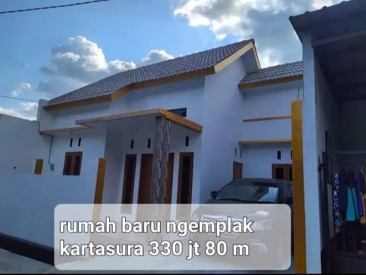 Dijual Rumah Baru di ngemplak kartasura
