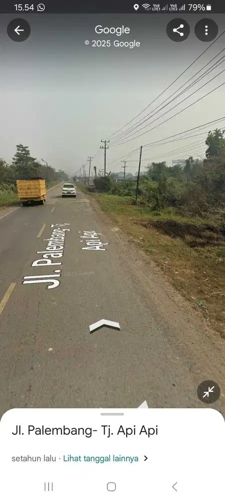 Tanah 2 Ha TAA Gudang pool Murah palembang tanjung api- api