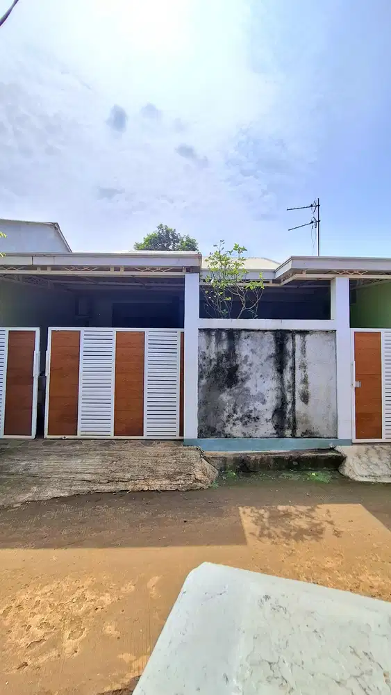 DIJUAL RUMAH KAMPUNG DESAIN MINIMALIS