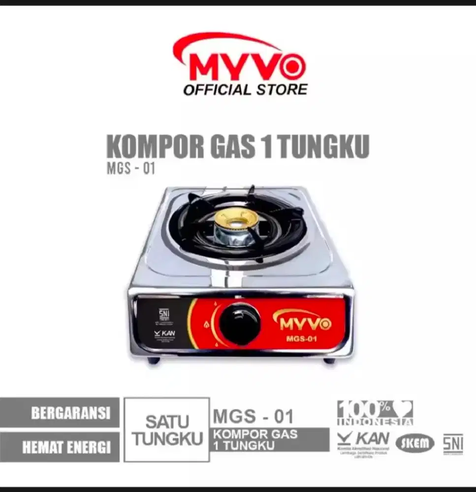 Kompor satu tungku myvo