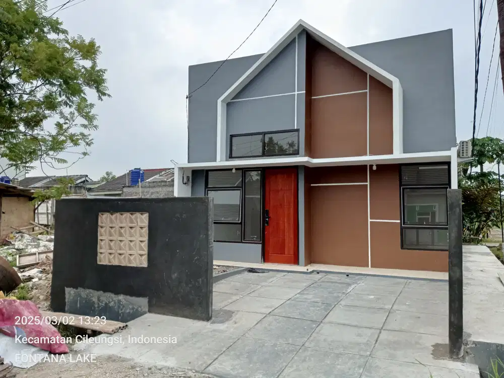 RUMAH KOMERSIL 300JT AN CASH KERAS TIMUR CIBUBUR