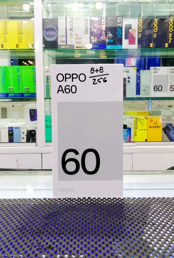 BARU...OPPO A60 RAM 8+8/256 SEGEL/GARANSI RESMI.