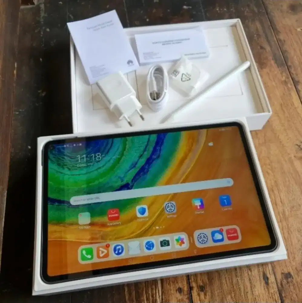 Huawei MatePad Pro 10.8 4G SIM + Stylus Like New BH 97% Garansi 2025