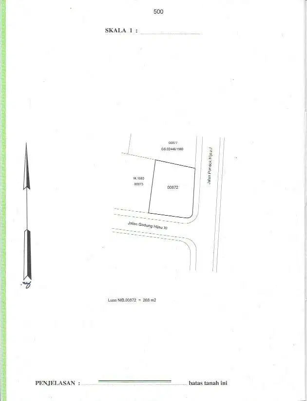 Tanah Kavling Cocok Untuk Bangun Rumah Mewah Di Pondok Indah
