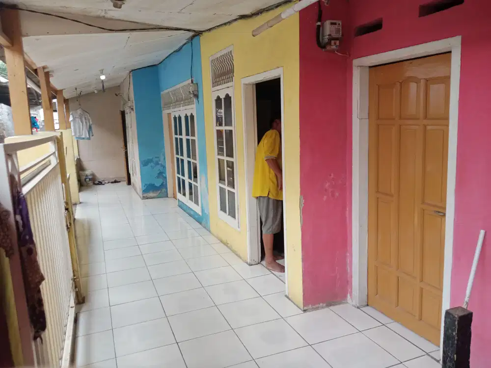 Jual kontrakan 4 pintu up sarakan ds pisangan jaya sepatan