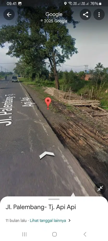 Tanah 12 Ha TAA pabrik industri murah palembang