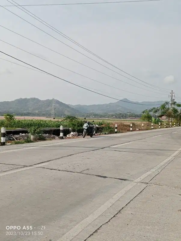 Tanah Dijual View Sawah dan pegunungan menoreh dekat Bandara YIA