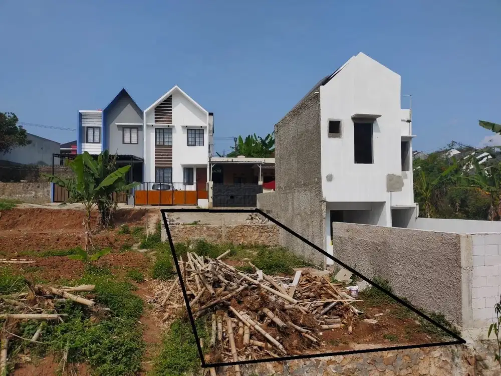 MURAH Jual Lahan Siap Bangun 103m2 SHM  Ijin Lengkap diCinunuk BANDUNG