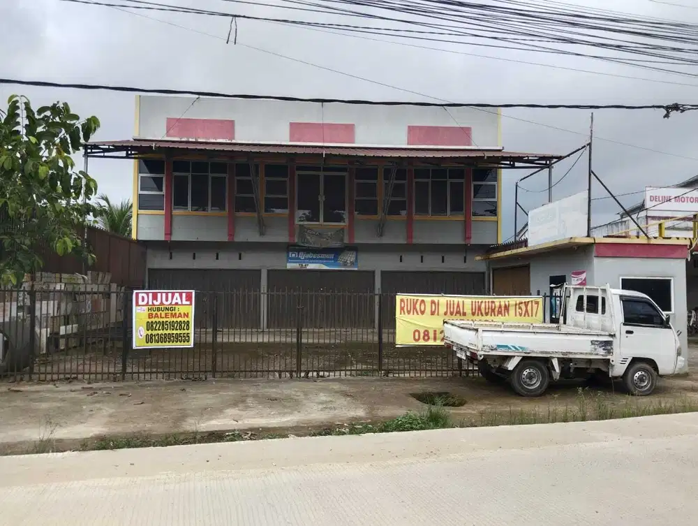 DIJUAL MELALUI LELANG RUKO  2½ LT PLONG SEMTANG BORANG GRIYA 87 SAKO