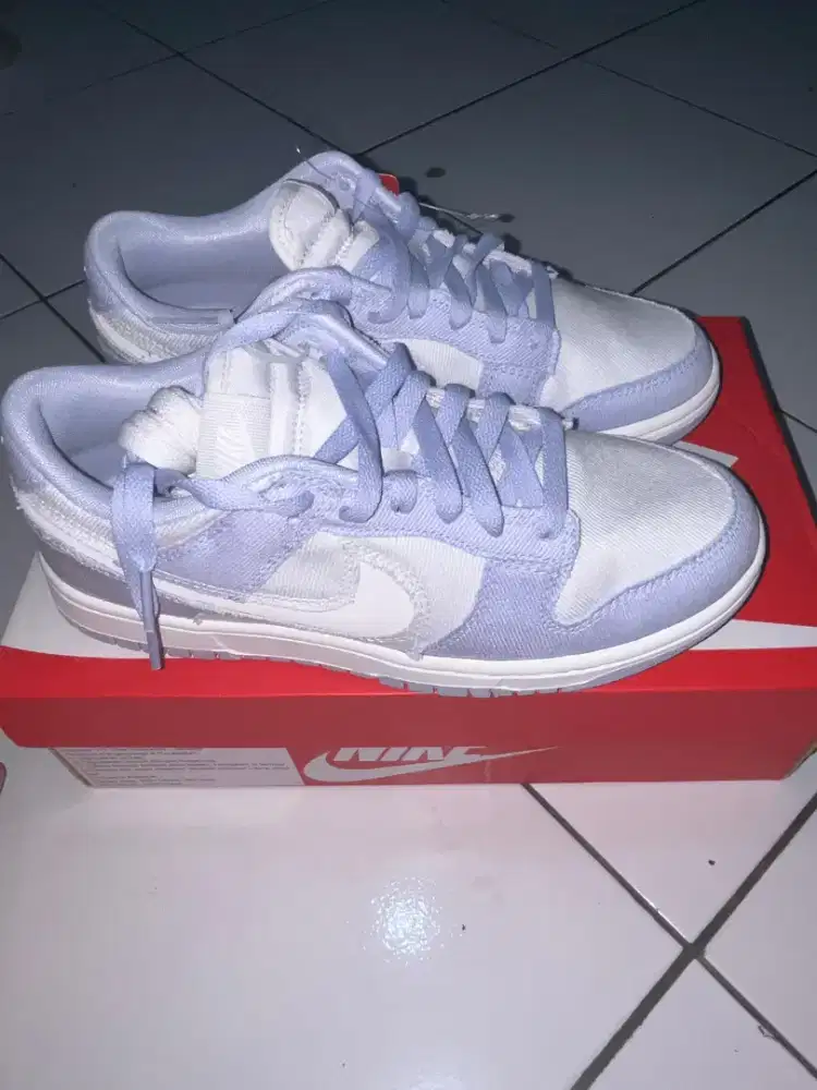 W Nike Dunk low Ghoat/Summit white