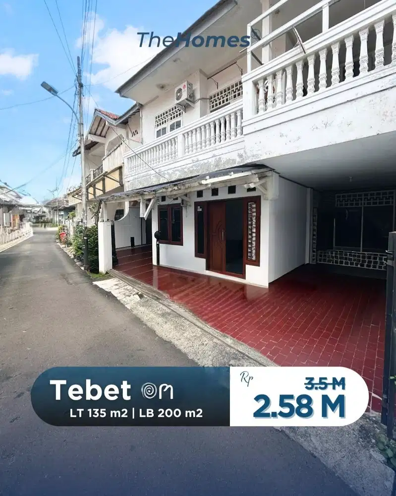 Rumah besar 200 meter 7 kamar bangunan kokoh