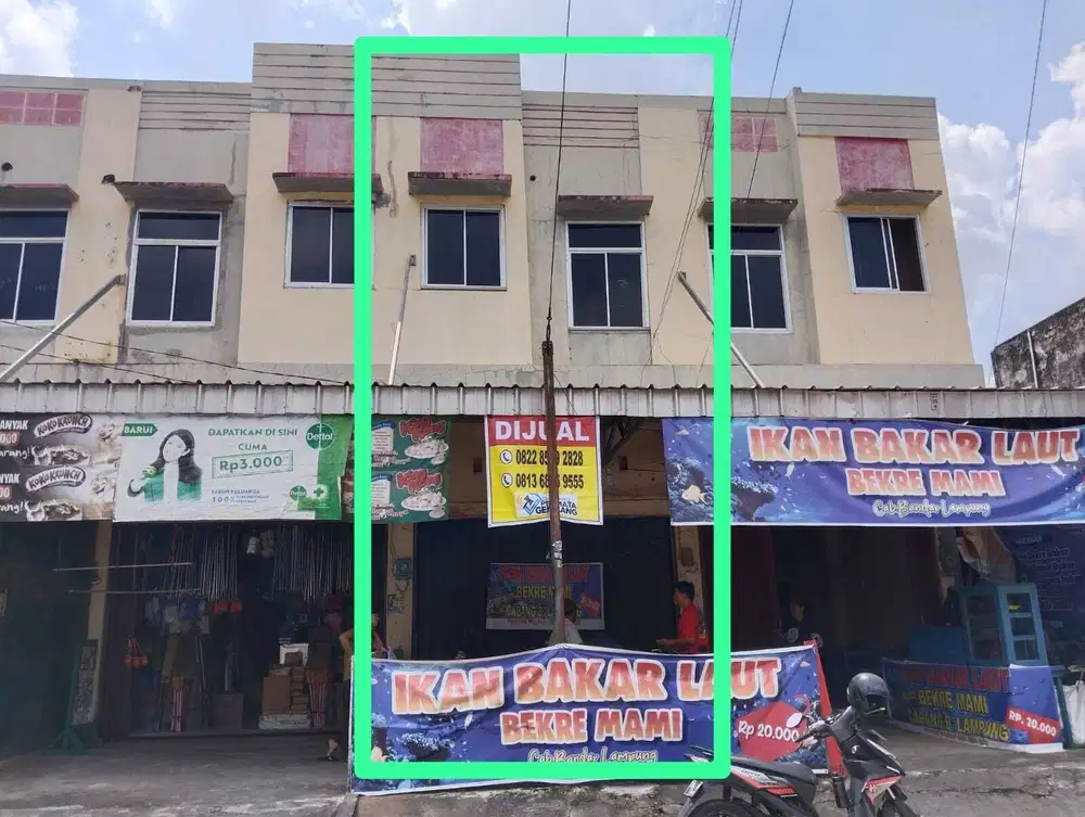 DIJUAL RUKO 2 LT DI JLN. KAMPAR RAYA SAKO PALEMBANG