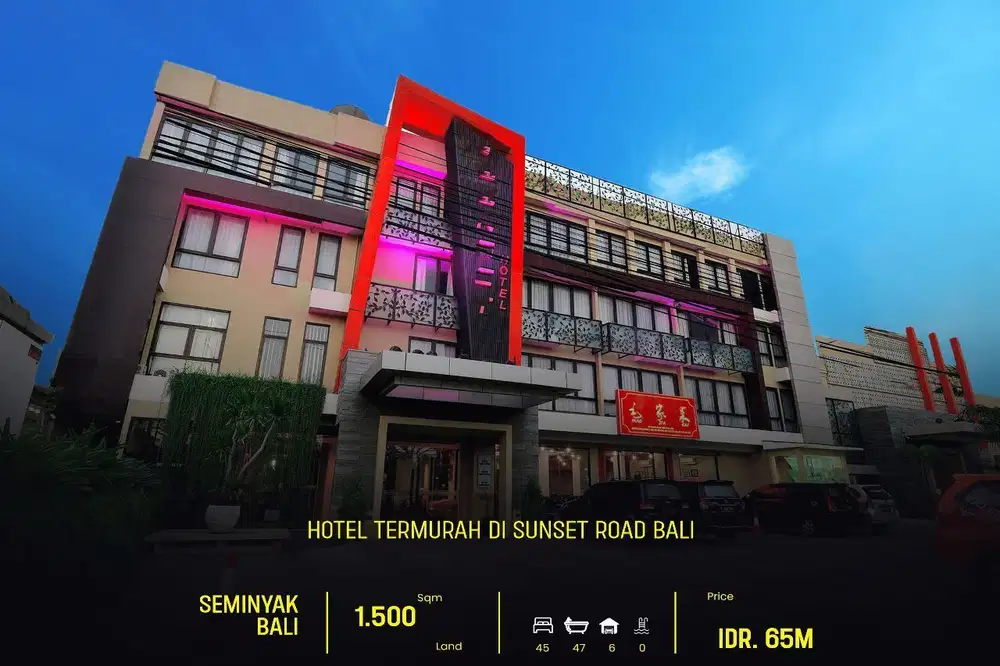 DIJUAL HOTEL MURAH SUNSET ROAD