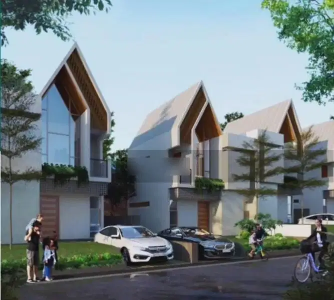 Cluster Mewah Unit Indent berkonsep Smarthome Tropical Minimalis
