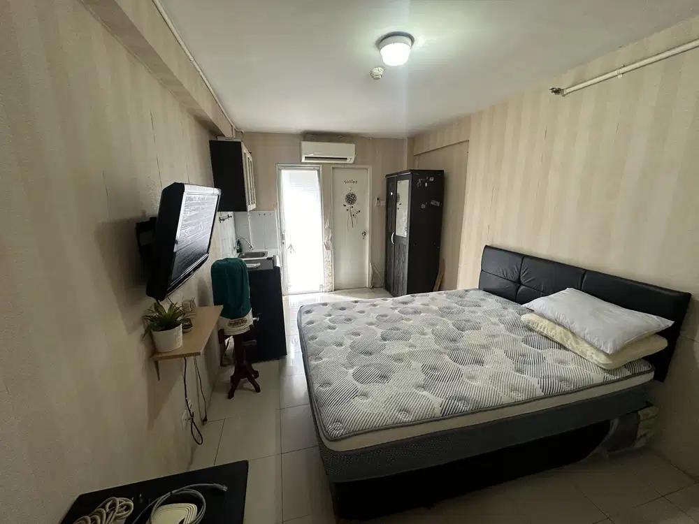 Apartemen Studio Green Palace Semifurnish Siap Huni