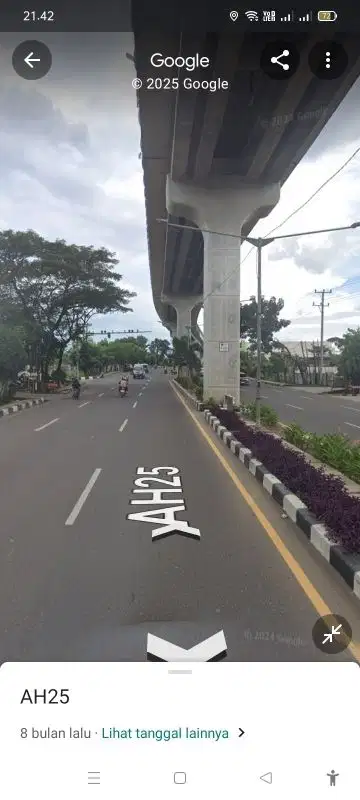 Tanah ±8000 H Burlian Hotel Mall Kantor protokol Murah palembang