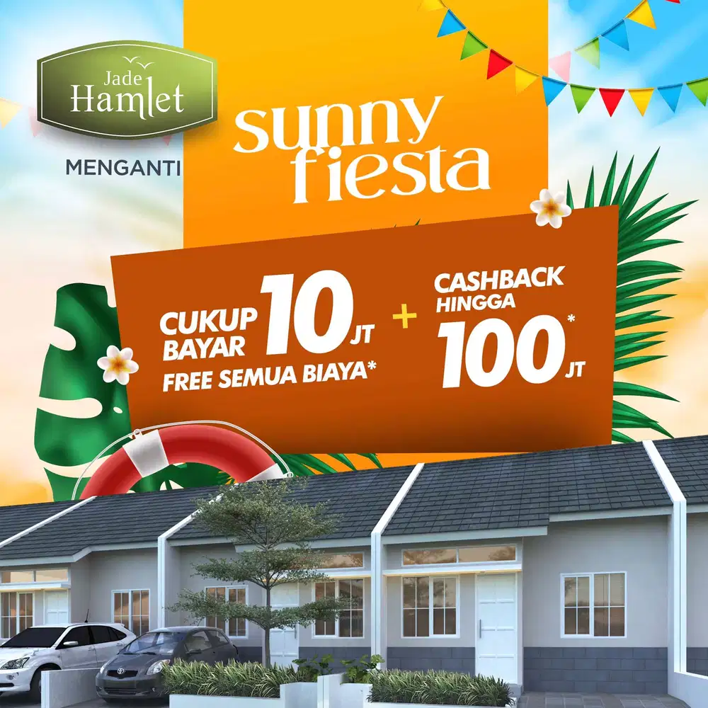 Perumahan strategis barat nya Surabaya. Dekat pergudangan Margomulyo