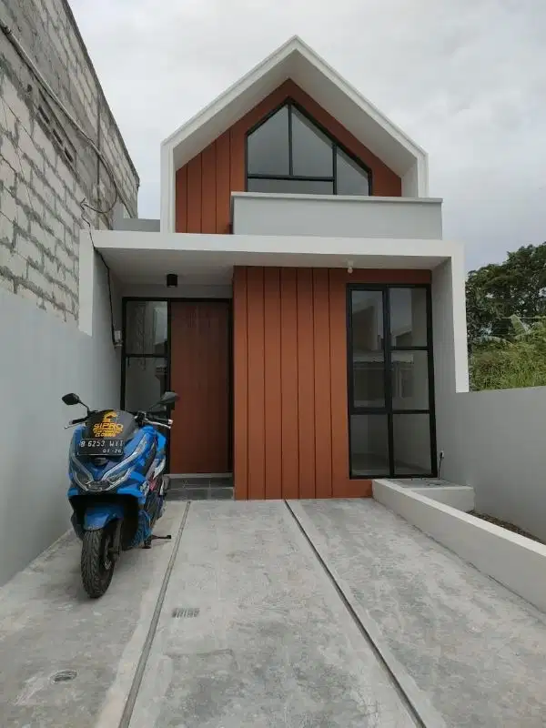 Dijual Rumah .urah Scandinavian 1 lantai, Dekat stasiun Sudimara