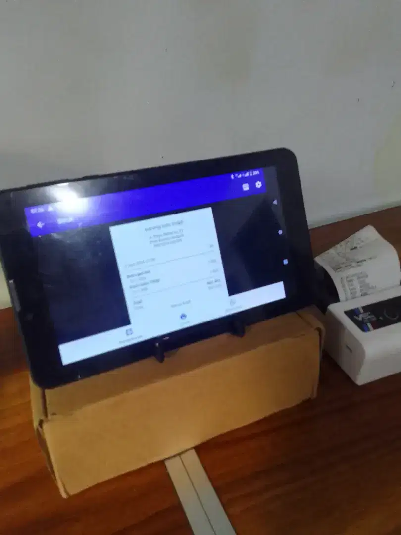 Mesin kasir tab android