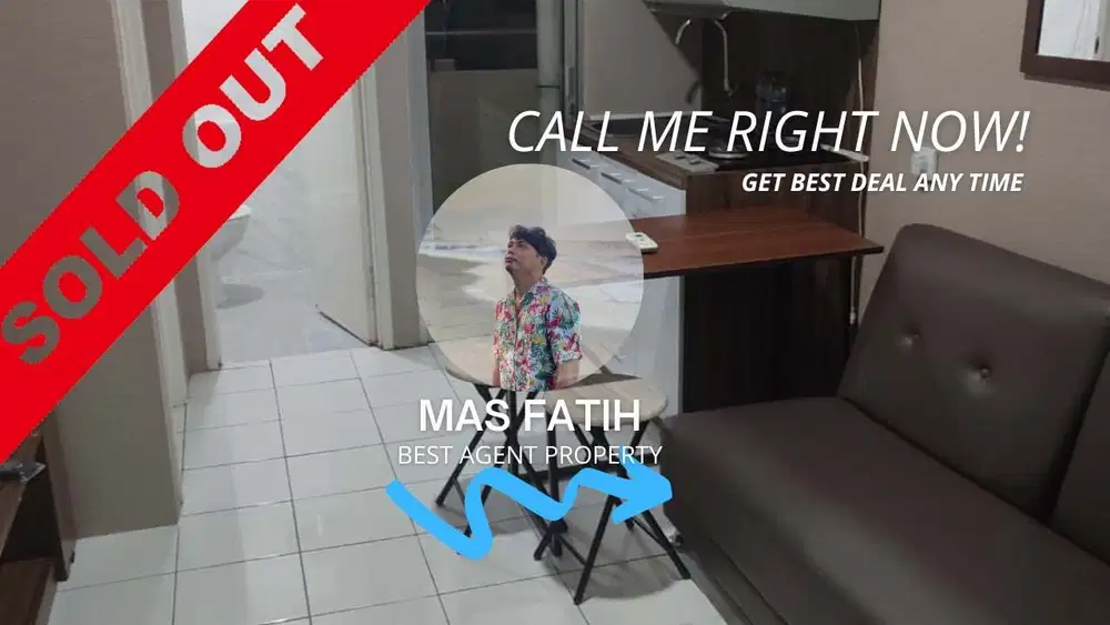 Woww Apartement Kalibata City 2BR Tower Flamboyan FullFurnish