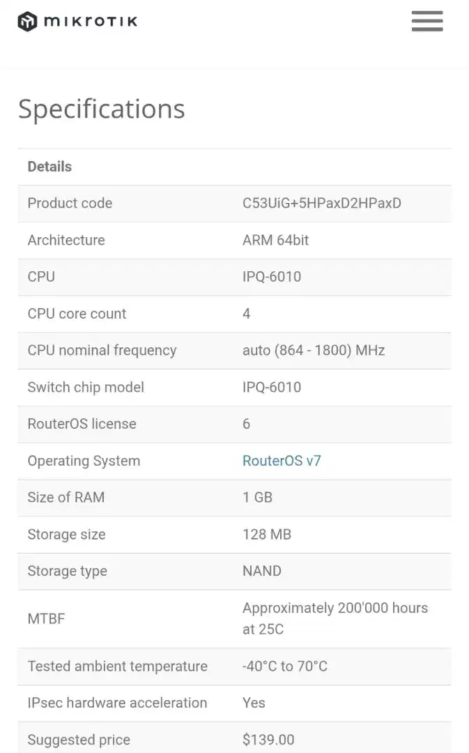 MIKROTIK HAP AX3