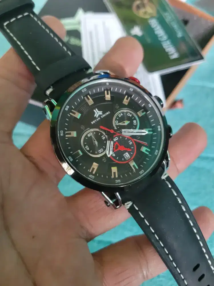 Brian smort blackthorn ori uk 46mm chrono aktif keren cakep