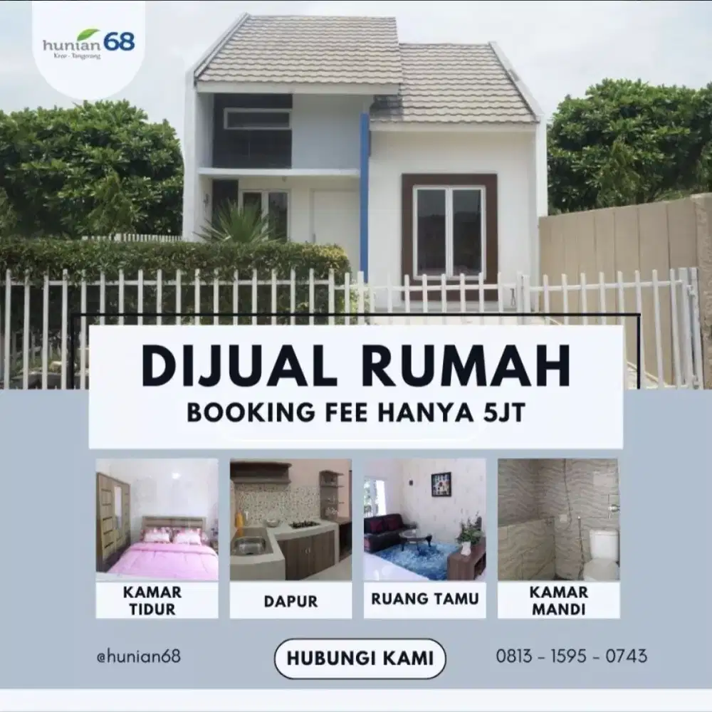 Rumah nyaman ready sisa 1 unit