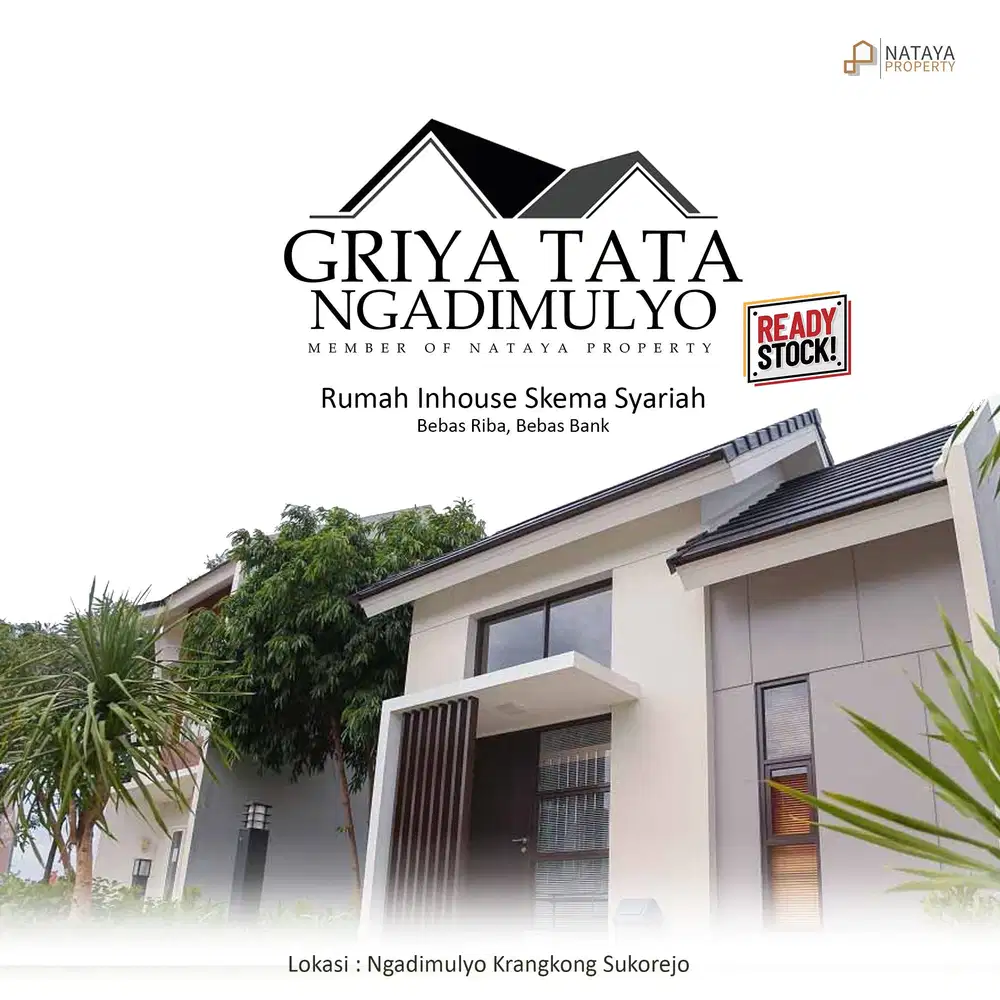 Rumah Inhouse Skema Syariah, Pandaan Sukorejo