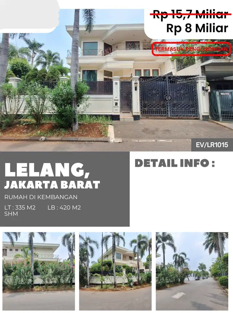 Investasi Menarik Rumah Puri Indah, Kembangan, Jakarta Barat