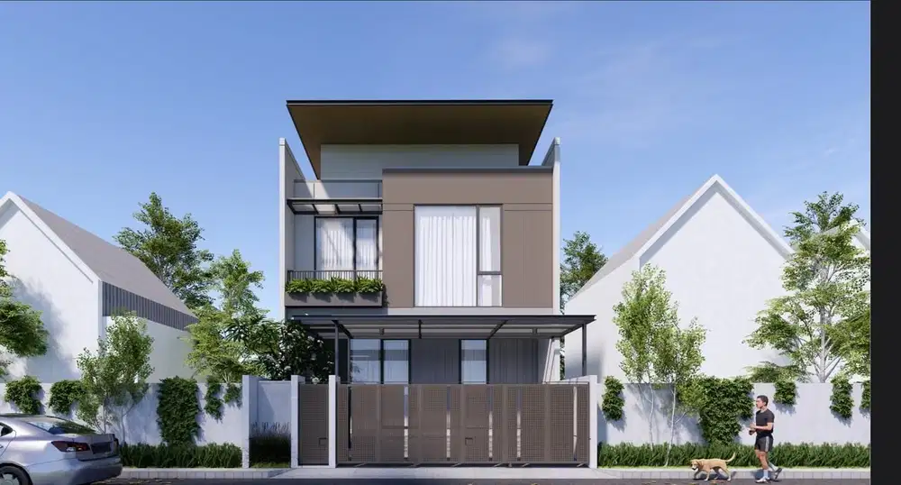 Rumah Modern Minimalis Dalam Komplek Rawamangun Jakarta Timur