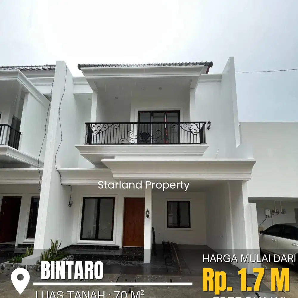 Dijual Rumah 2 lantai di Seputaran Bintaro - Pondok Aren