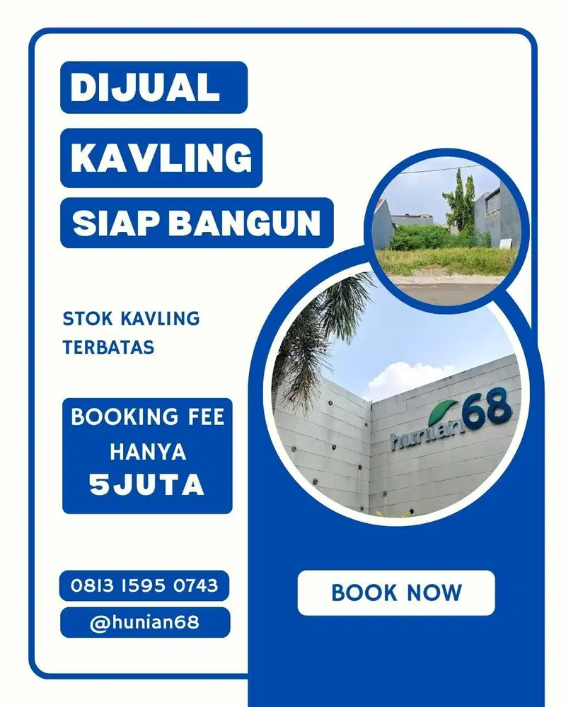 Di Jual Kavling Siap Bangun
