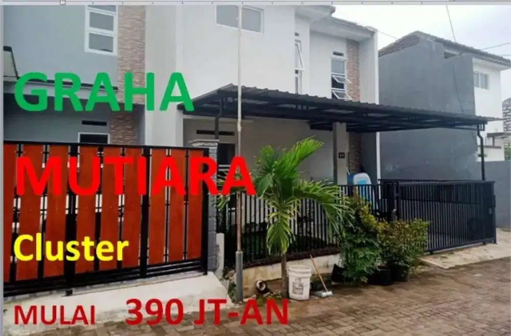 Jual Rumah 2 Lt + Kolam Renang Dekat Kampus