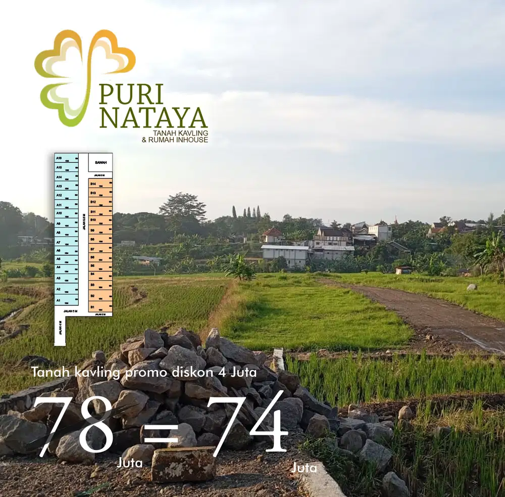 Promo Spesial! Kavling di Prigen Turun Harga + Cicilan 30 Bulan!