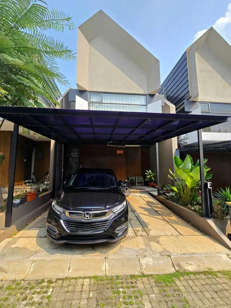 Rumah Fully Furnished Dalam Townhouse Di Bambu Apus Jakarta Timur