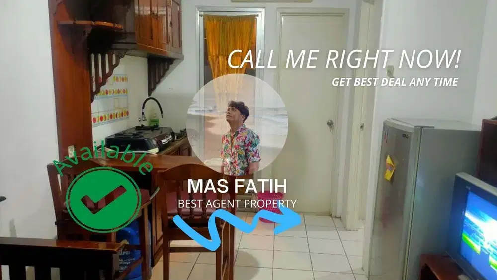 Woww Apartement Kalibata City 2BR Tower Gaharu FullFurnish