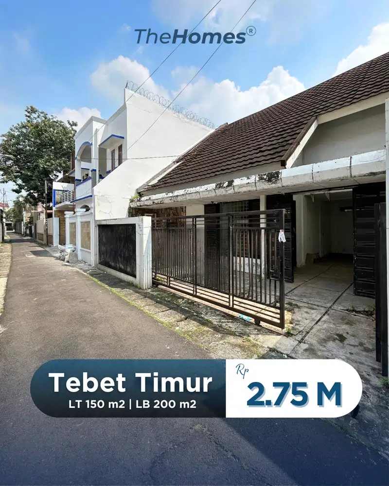 Harga Under Market 200m2 Siap Nego Hitung Tanah Saja