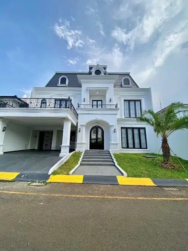 Rumah Baru Mewah American Classic Style Di Bintaro Jaya Sektor 7