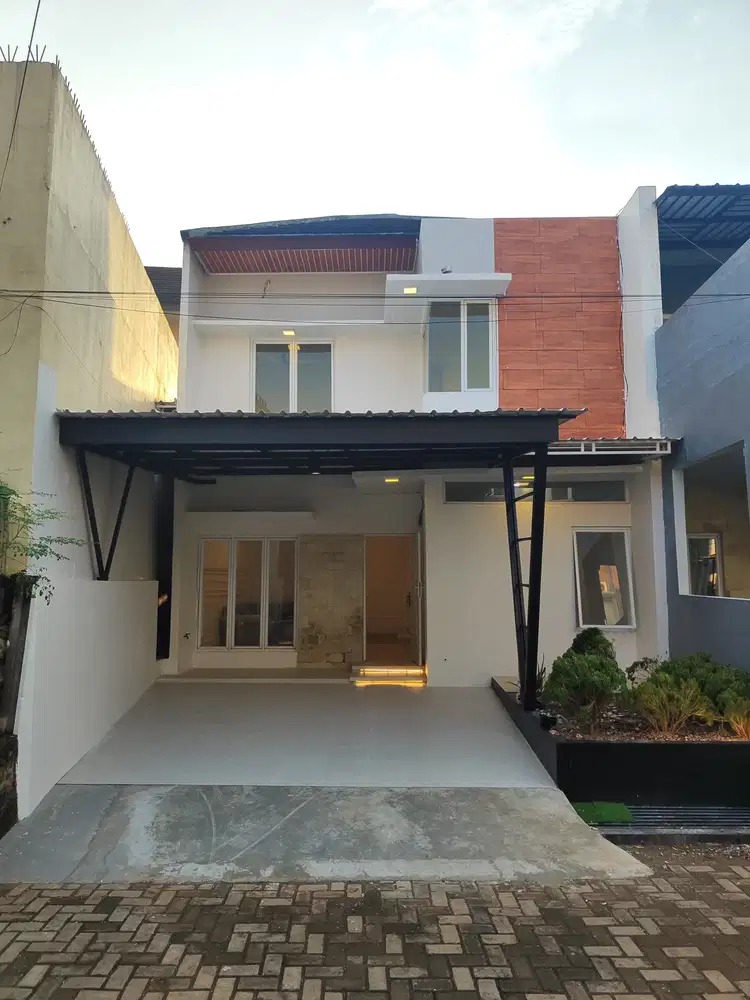 Rumah Murah baru 2 Lantai dalam cluster di Kranggan cibubur Bekasi