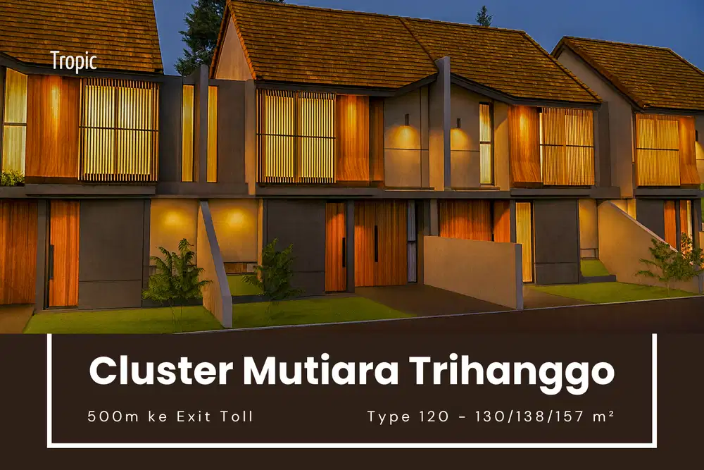 Trihanggo Ringroad utara Jogja, dekat Exit TOL, 2 Lantai, 3KT 3 KM