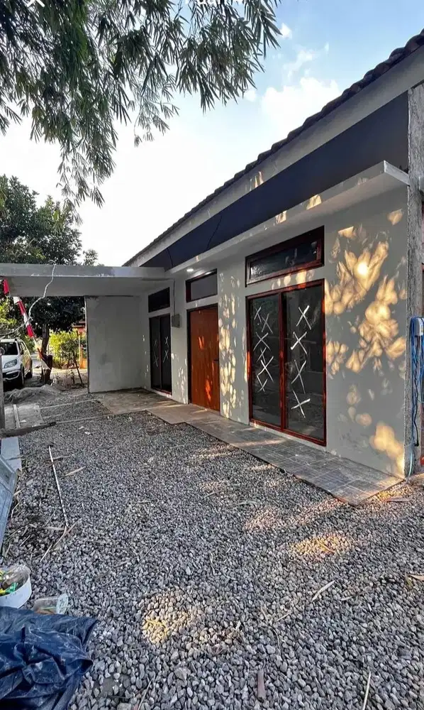 Rumah berkonsep   Home stay di waduk cengklik