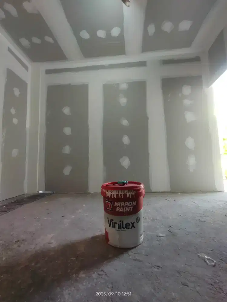 ..kontruksi plafin gypsum murah promo..