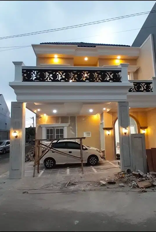 Rumah mewah free biaya biaya di pusat kota Depok
